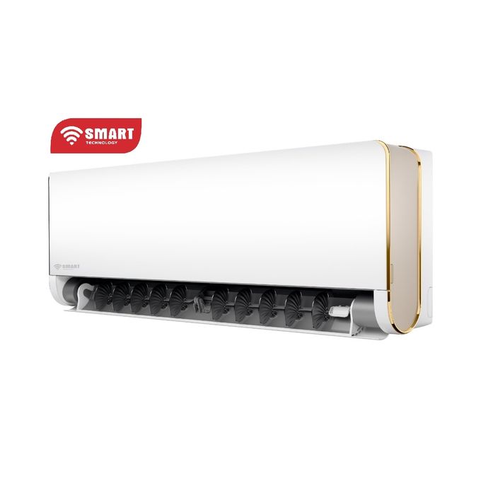 1 - 2025-09-18T165738.019 SMART TECHNOLOGY SPLIT 1.5 CV Smart Inverter Connecté R410 - STS-12_ELEGANT / Blanc – Image 1