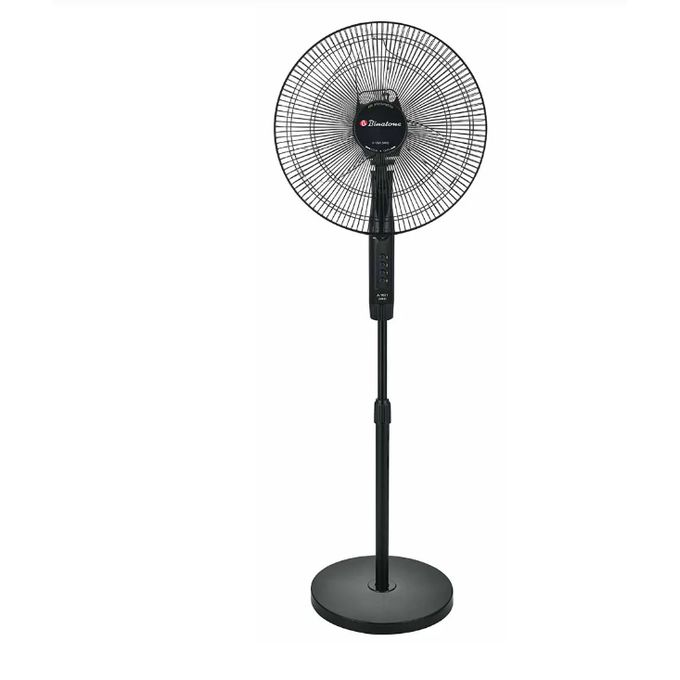 1 - 2025-09-19T154335.418 Binatone Ventilateur sur pied 16" Ultra Silencieux 50W - A-1691 MK2 - Puissant & Discret - Noir Élégant – Image 1