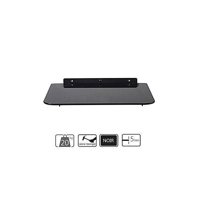 1 - 2025-09-21T165404.356 Support Murale-Decodeur DvD-Noir – Image 1
