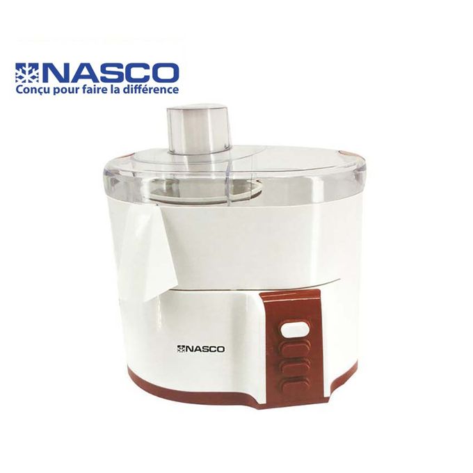 1 - 2025-09-23T125526.449 Nasco Mixeur Multifonction 4 en 1 - JE6010-GS - 1000 - 1500 ML - Blanc/Rouge – Image 1