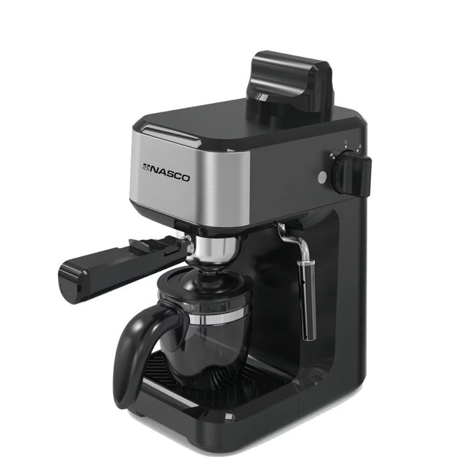 1 - 2025-09-23T154540.257 Nasco Cm5430-N - Machine A Cafe - 0.24 L - Couleur Noir-Inox - 3.5 Bar - 800W - 220-240V - 2Pcs - Ct – Image 1