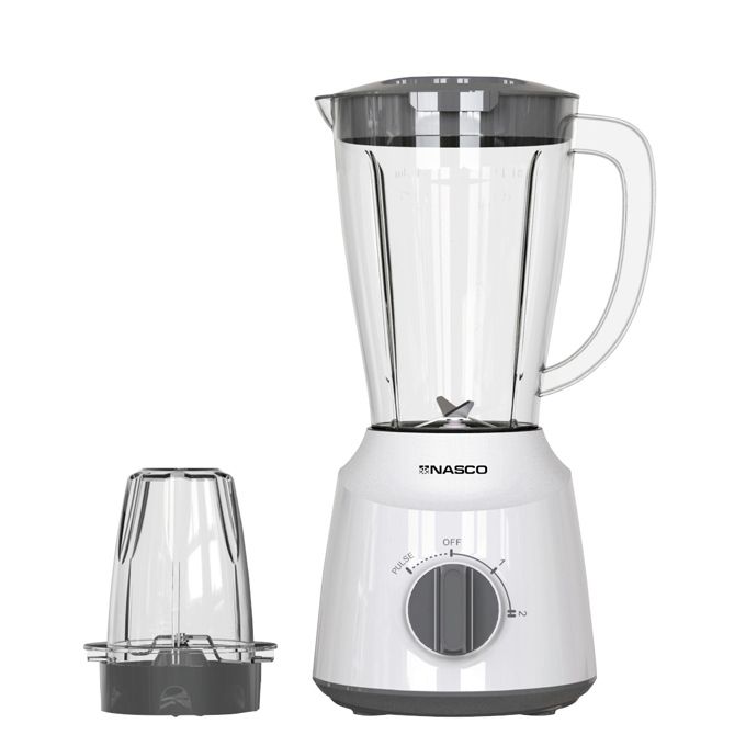 1 - 2025-09-24T150622.458 Nasco Mixeur Bl2048B-Cb - 1.5Lt/400W/Corps En Plastique/220-240V/Broyeur – Image 1