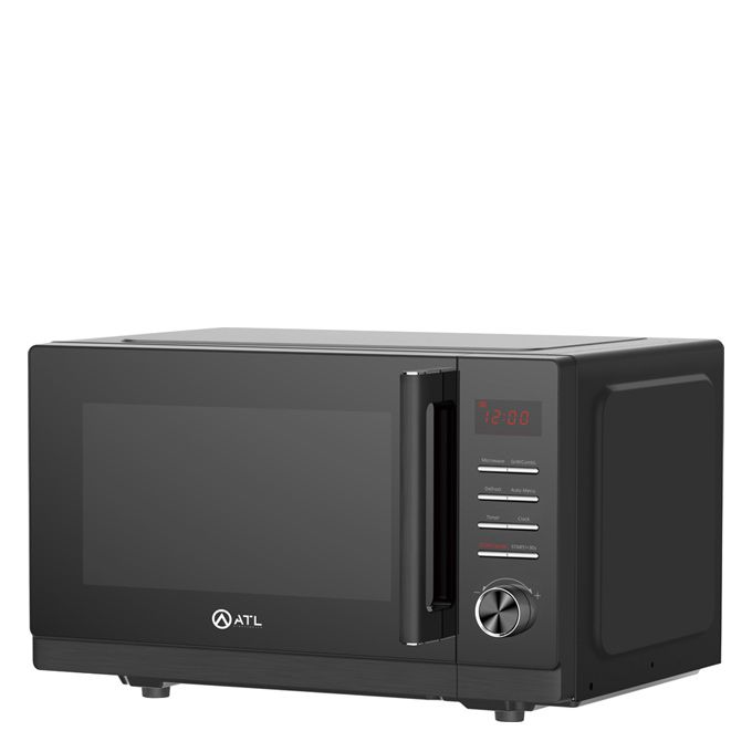 1 - 2025-09-24T181531.843 Micro-Onde Four - ATL-MW25WGB - 23L - Noir- 800W - 05 Fonctions - Chauffage ; Cuisson – Image 1