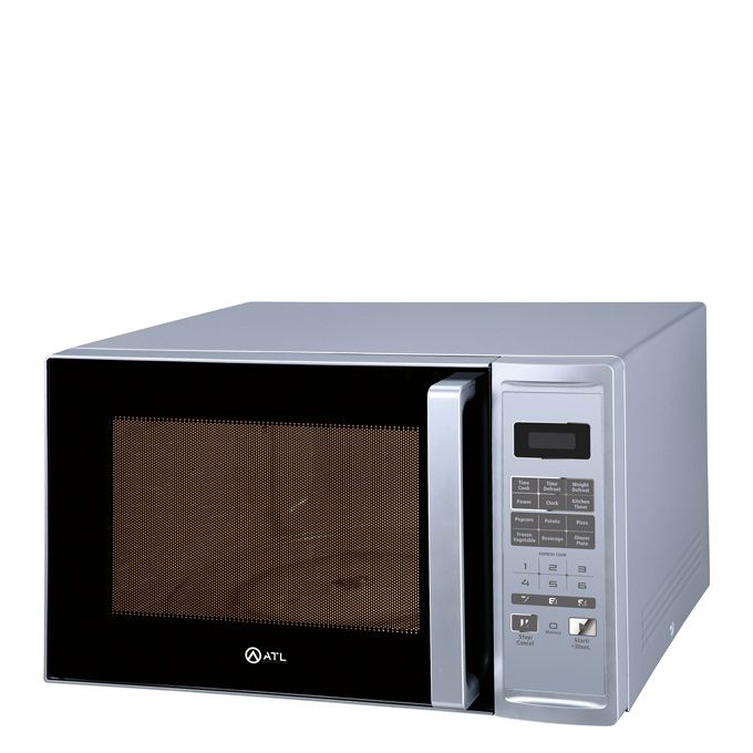 1 - 2025-09-24T182653.755 Micro-Onde - ATL-MW34FKS - 34L/ Silver/ 1000W/ 11 Fonctions/ Chauffage – Image 1
