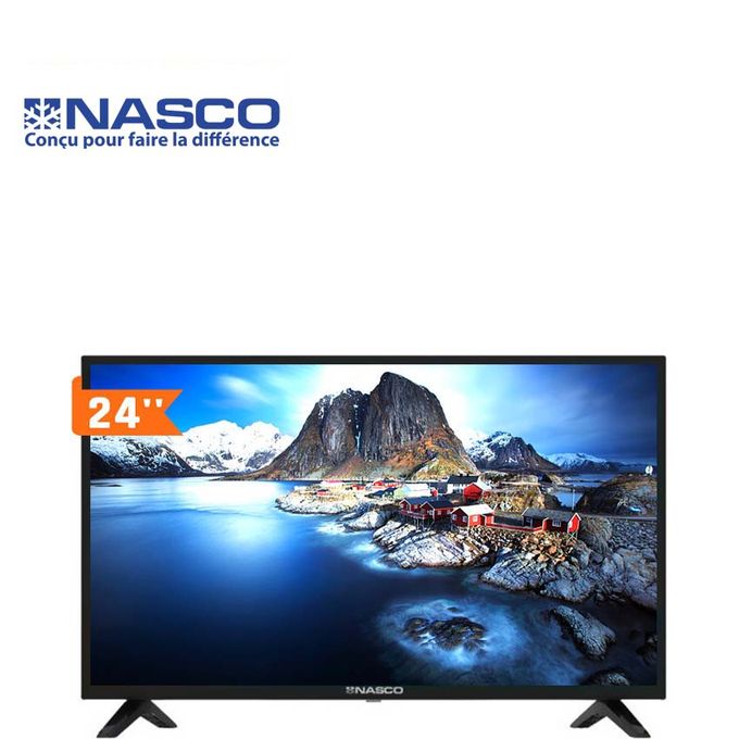 1 - 2025-09-25T172656.831 SLIM TV LED 24'' - Analogique - 2 HDMI- 2 USB - NAS-B24FB-A – Image 1