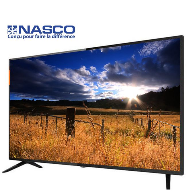 1 - 2025-09-25T174545.334 Slim TV LED 43" HD - Décodeur Intégré - Régulateur de tension - HDMI - USB - VGA - Noir – Image 1