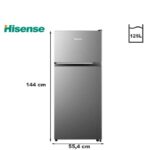 Hisense Refrigerateur Combiné - 124L - Rd-17dr4sa - Gris - 220-240v