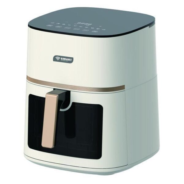 SMART TECHNOLOGY Friteuse à Air - Sans Huile - STPE-881M - 5,5L - Air Fryer - Blanc