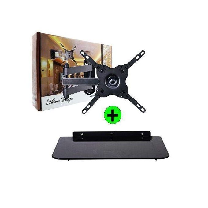 Support Mural TV – Pivotant -Robot 14 – 42+ DVD/Décodeur Compatible