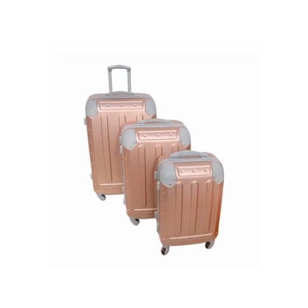 Ensemble De 3 Valises De Voyage à Roulettes Pivotantes, Grand/ Moyen/ Petit