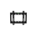 Support Mural Fixe Compatible - TV - 14 à 42 Pouces + Support Mural DVD/Décodeur - Noir – Image 2
