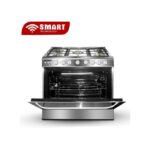 SMART TECHNOLOGY Gazinière 5 Feux Avec Four - STC-9060C - 90 X 60 Cm - Inox – Image 3