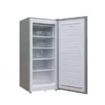 SMART TECHNOLOGY Congélateur Vertical 5 Tiroirs 155L (STCD-247K) - Gris / Avec Grille à L'arrière – Image 4