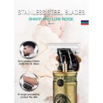 VGR Tondeuse à Cheveux Professionnelle V-085 Rechargeable – Image 6