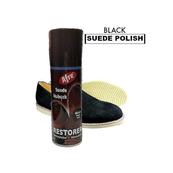 Afre Cirage noir en spray pour daim et nubuck