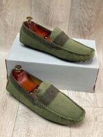 Mocassins en daim Pour Homme - Gris – Image 17