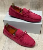 Mocassins en daim Pour Homme - Gris – Image 16
