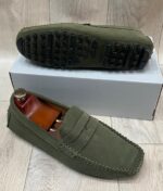Mocassins en daim Pour Homme - Gris – Image 15