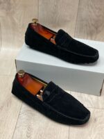 Mocassins en daim Pour Homme - Gris – Image 20