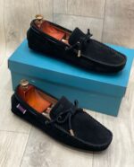 Mocassins en daim Pour Homme - Gris – Image 8