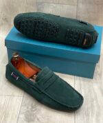 Mocassins en daim Pour Homme - Gris – Image 10