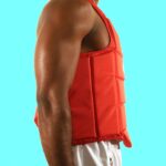 Plastron pour sport - Rouge – Image 2