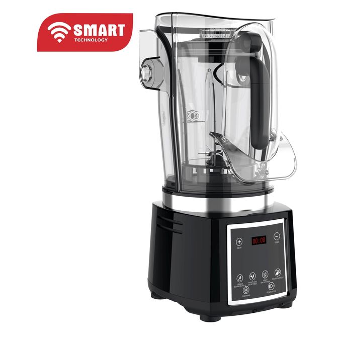 1 - 2025-10-07T191801.376 SMART TECHNOLOGY Blender Multifonctions (STPE-8033P) Avec Bol Incassable - Résistant à L'eau - Ecran Tactile/ Moteur En Cuivre Pur - 800 W- 2L- Noir – Image 1