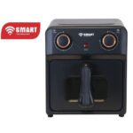 SMART TECHNOLOGY Friteuse Sans Huile Multifonctions (STPE-884F) -5L-1400W-AIR FRYER-Noir