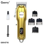 Tondeuse à Cheveux Rechargeable - Usage Personnel Et Professionnel - GM-6716