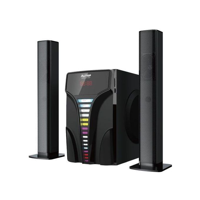1 - 2025-10-17T141630.342 ALITOP Woofer SP-5209 – Chaîne HIFI – Noir – Image 1