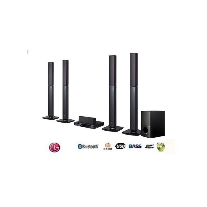 1 - 2025-10-17T160356.706 LG Home Cinéma - 1000 W - 5,1 Canaux - 4 Tallboy Et D’Un Caisson De Basses - LHD655BT - Noir – Image 1
