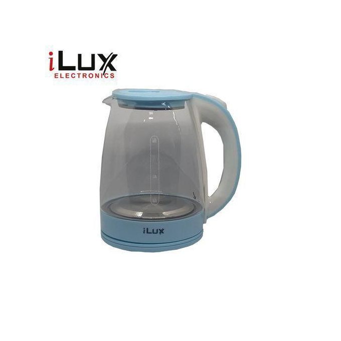 1 - 2025-10-18T121228.278 Ilux Bouilloire Électrique Transparent - LXK-GK018 - 1.8 L – Image 1