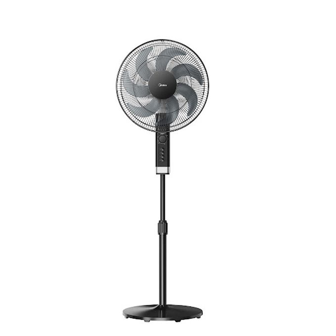 1 - 2025-10-23T174706.550 Midea Ventilateur 16" A Pied - FS40-23MR / 3 Vitesses / Avec Telecommande – Image 1