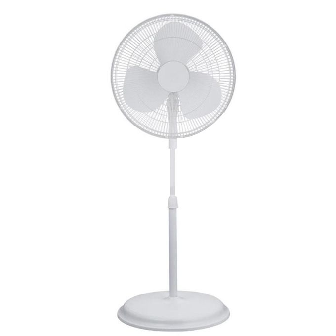 1 - 2025-10-23T175657.279 Midea Ventilateur A Pied - FS40-19M /Couleur Blanc/3 Helices/3 Vitesses/Hauteur Reglable/40W/220-240V – Image 1