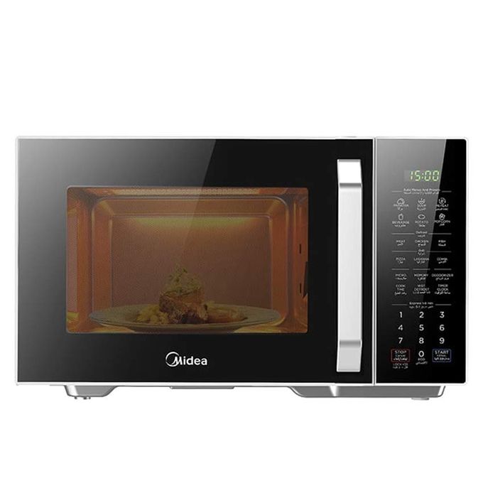 1 - 2025-10-24T122803.297 Four à Micro-Onde - 30Lt - 1450W - Avec Grill - Noir Miroir - 11 Menus Auto - 230V – Image 1