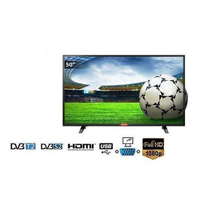 1-3-1 TV LED 50 Pouces - Full HD + Décodeur Intégré ORIGINAL + Support Mural Offert – Image 1