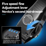 KM-1827 Tondeuse à Cheveux Electrique Professionnelle sans Fil Rechargeable – Image 2