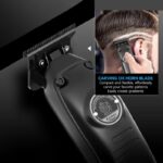 KM-1827 Tondeuse à Cheveux Electrique Professionnelle sans Fil Rechargeable – Image 4
