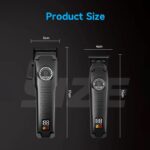 KM-1827 Tondeuse à Cheveux Electrique Professionnelle sans Fil Rechargeable – Image 5