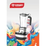 SMART TECHNOLOGY Blender Multifonctions (STPE-8031P) Avec Bol Incassable Résistant à L'eau / Moteur En Cuivre Pur - 600 W- 2L- Gris – Image 2