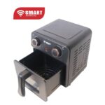 SMART TECHNOLOGY Friteuse Sans Huile Multifonctions (STPE-884F) -5L-1400W-AIR FRYER-Noir – Image 2