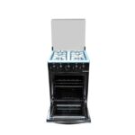 Nasco Gazinière 4 Feux GCNAS-5055B - Couverture En Verre - Noir – Image 2