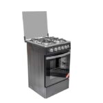 Nasco Nasgc-Sniper50Tb-G - Gazinière - 20'' - 4 Feux - Couverture Vitrée - 50X55Cm - Noir - Avec Grill – Image 2