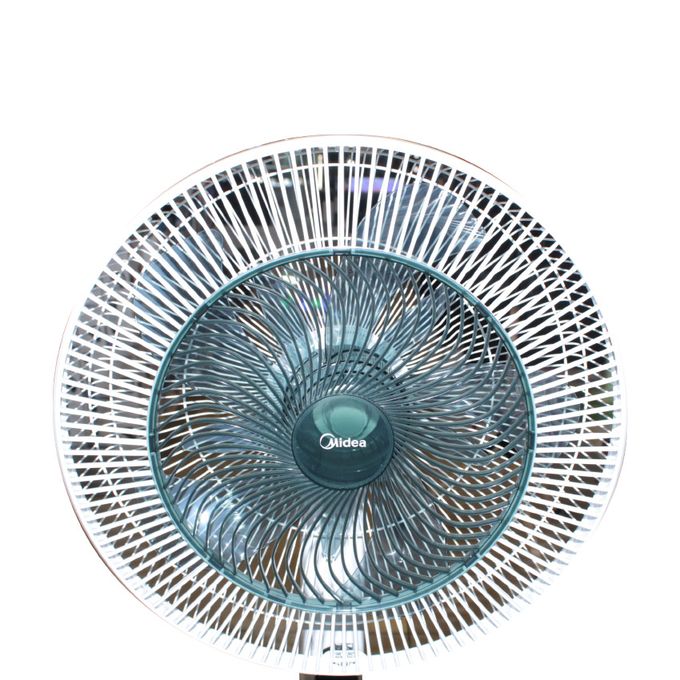 Ventilateur sur Pied Avec Télécommande - Mode Silence - Blanc – Image 2