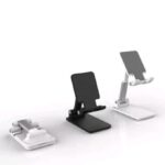 Support de Téléphone Portable Pliable - Noir – Image 3