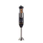 Mixeur à Main - 400W - Bol 600ml - 6 Pcs - Mj-Bh4001W -Noir – Image 3