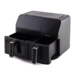 Friteuse Double Air - H08AFBK2S1 - 8L(4L+4L) - Digital - Circulation D'Air Chaud - Noir - 8 Pgrm De Friture – Image 3