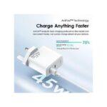 Chargeur - PowerGan 45 - 25Wfast - Blanc – Image 4