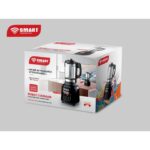 SMART TECHNOLOGY Blender Multifonctions (STPE-8030P) Avec Verre Borosilicate(Incassable)/ Résistant à L'eau / Moteur En Cuivre Pur - 800 W- 1.5L- Écran Tactile- Noir – Image 6