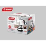 SMART TECHNOLOGY Blender Multifonctions (STPE-8031P) Avec Bol Incassable Résistant à L'eau / Moteur En Cuivre Pur - 600 W- 2L- Gris – Image 7